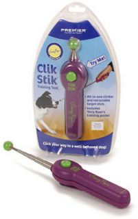    Stick Dog Clicker Training Sounds All in 1 Retractable Target Stick