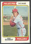 1974 TOPPS #283 MIKE SCHMIDT PHILLIES EX FROM COMPLETE SET 164445