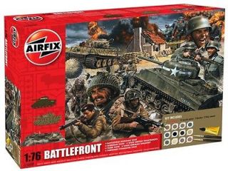 Airfix 50009 WWII Battlefront Diorama with Soldiers, Tanks & Terrain 1 