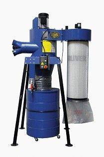 NEW OLIVER DUST COLLECTOR  CYCLONE WITH CANISTER   #7165 5 HP or 3HP