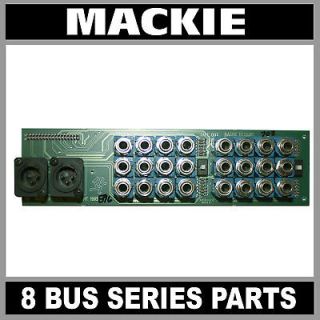 Mackie 8 Bus Analog Mixer Console Parts XLR Main Outputs Tape Out PCB 