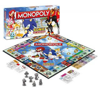   The Hedgehog Collectors Edition Monopoly Game 2012 Monopoly Game NEW