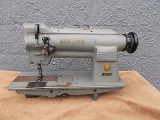 Industrial Sewing Machine Singer 212 140 two needle,needlefeed Leather