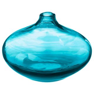   Vase, Salong Turquoise Blue Vase, Unique Mouth Blown Modern Vases New