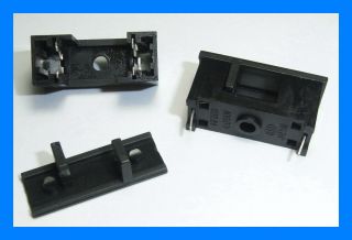Fuse Holder with Cover 5x20mm PC Board Mount 15A   