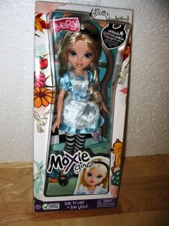 MOXIE Girlz ALICE IN WONDERLAND Doll Avery Be True Be You black stripe 