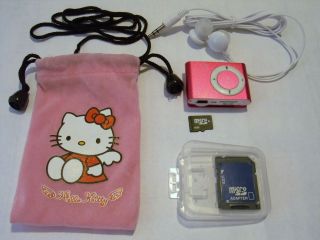 New HELLO KITTY  Player with 4GB TF card with SD adapter + USB 