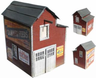 Toys & Hobbies  Model Railroads & Trains  HO Scale  Buildings 