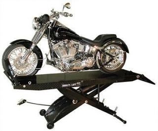 Direct Lift Motorcycle Air Lift Table Portable Air Powered W/Free Vise 