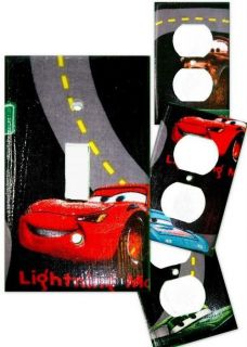 Disney Cars Light Switch/Outlet Covers