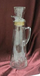 1950s Owens Illinois Glass Liquor Bottle