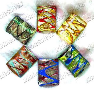 wholesale lots 6pcs bulk murano glass mixed womens pendant fit 