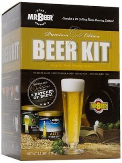 Mr. Beer Premium Gold Beer Home Brewing Kit Home Brew 20635 Great Gift