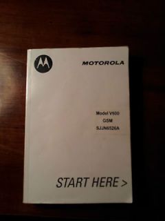motorola cell phones manuals