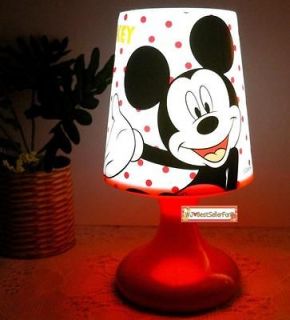 Functions Mickey Minnie Mouse Twilight Night Light Kids Sleep LED 