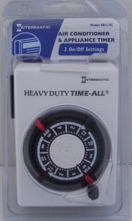 INTERMATIC AIR CONDITIONER & APPLIANCE TIMER ***HEAVY DUTY TIME ALL***