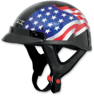 american flag motorcycle helmet in Helmets