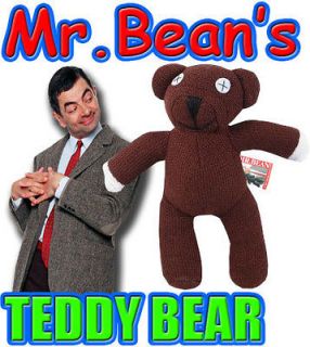 MR . BEAN S TEDDY BEAR PLUSH SOFT CUDDLY STUFFED TOY DOLL BEANIE 