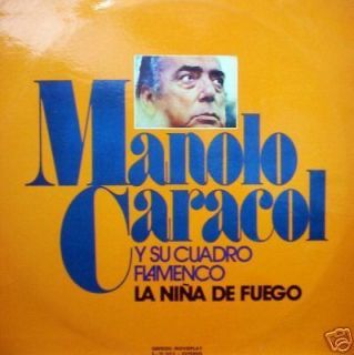 MANOLO CARACOL La niña de fuego SPAIN EX LP