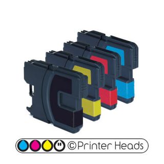 Compatible Brother LC 1100 printer ink cartridges