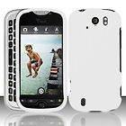   Mobile HTC MyTouch 4G Slide Solid Pure White Snap on Hard Case Cover