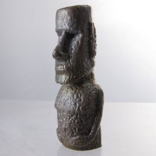 Easter Island Tiki Mini Capsule Museum Head Moai 6cm Statue Figure 