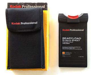 Kodak ReadyLoad Single Sheet Packet Film Holder   Mint Condition