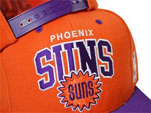   Suns REVERSE ARCH SNAPBACK Limited Edition Mitchell & Ness NBA Hat