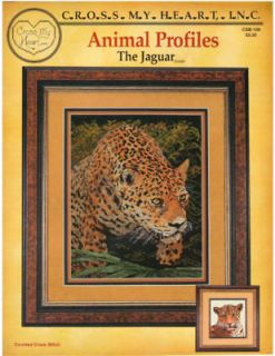 Cross My Heart Animal Profiles ~ The Jaguar ~Cat Stitch