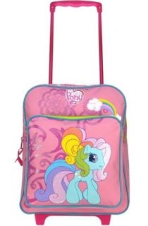 MY LITTLE PONY Trolley Pull Handle Backpack Rucksack Bag Age 2 4 