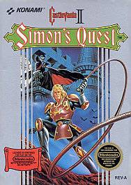 NES Nintendo Castlevania II Simons Quest Action 1988
