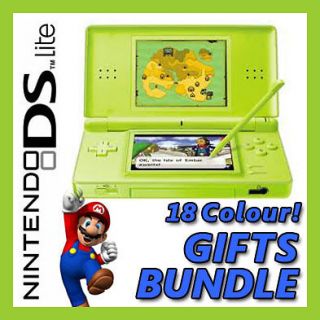 EXPRESS BRAND NEW [GREEN] Nintendo DS Lite NDSL Handheld Game Console 