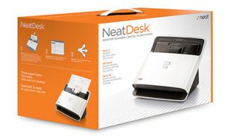 NeatReceipts NeatDesk Desktop Scanner + Digital Filing System FOR PC 