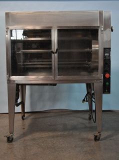 Hardt Inferno Natural Gas Open Flame Single Rotisserie Oven
