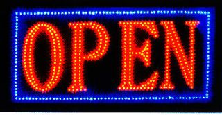 Animated LED Neon Light Open Sign Classic Look 732