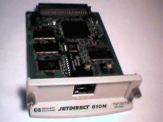   J4169A Card J4169 60013 Quebec Ontario Ethernet Printer Network