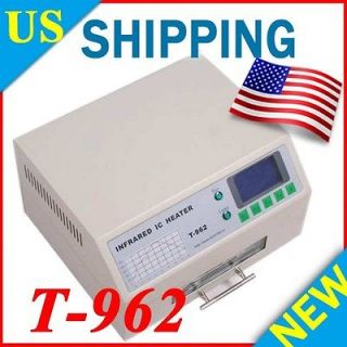 NEW T962 INFRARED IC HEATER REFLOW WAVE OVEN BGA SMD T 962 800W 180 