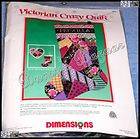   VICTORIAN CRAZY QUILT Stocking Needlepoint Christmas Kit  Nancy Rossi