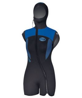 Bare 7mm Womens Size 18 Velocity Scuba Diving Vest with Attached Hood
