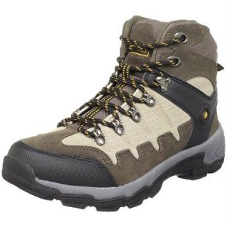 Nevados Mens Vendetta Mid Hiking Boot Dark Brown/Taupe/Ye​llow
