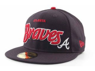 New Era 59Fifty Atlanta Braves MLB Rewind Fitted Cap Hat $35 No 