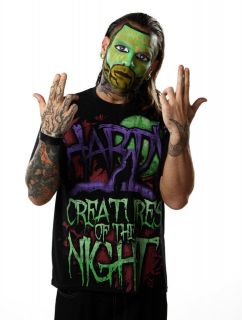   TNA Impact Wrestling Jeff Hardy Creatures of the Night T Shirt