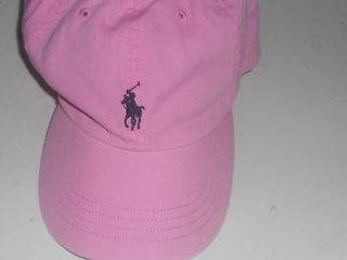 polo ralph lauren hat women unisex pink ball cap HAT