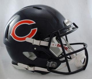 CHICAGO BEARS Riddell Revolution SPEED Football Helmet