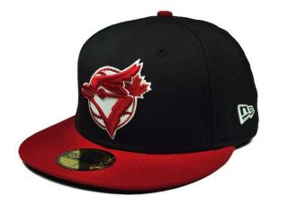 NEW ERA HAT 59FIFTY FITTED 5950 TORONTO BLUE JAYS HAT CAP COOPERSTOWN 
