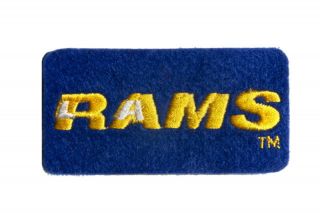 NFL Los Angeles LA Rams Pro Football Logo Embroidered Iron on Felt 