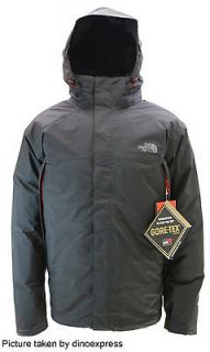 NEW The North Face Mens MOUNTAIN LIGHT gore tex shell jacket GREY size 
