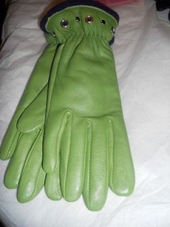 lime green gloves in Clothing, 