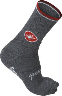 CASTELLI Quindici Soft WINTER CYCLING SOCKS Anthracite