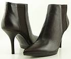 CALVIN KLEIN Black Ankle Boots Womens Size 9 5 M New